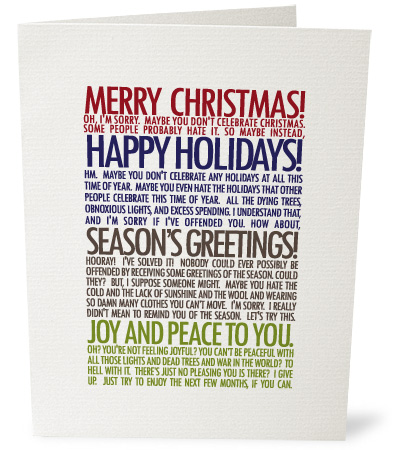 politically correct greeting