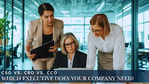 CSO vs. CRO vs. CCO: Which Executive Does Your Company Need?